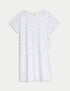 Marks & Spencer "Cotton Modal Animal Print Short Nightdress"